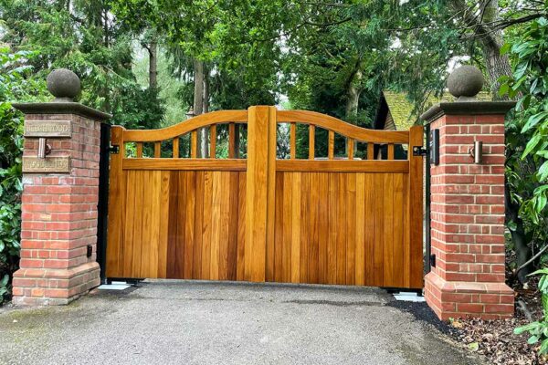Wooden Automatic Gate